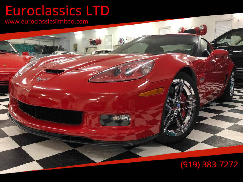 2008 Chevrolet Corvette for sale at Euroclassics LTD in Durham NC