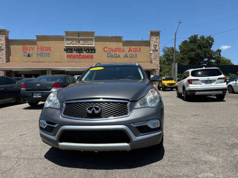 2017 Infiniti QX50 for sale at Import Motors in Bethany OK
