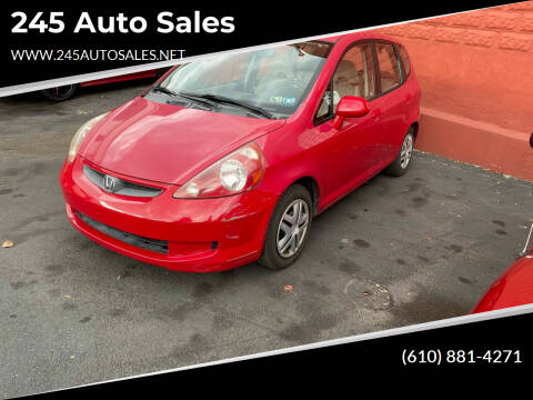 2007 Honda Fit for sale at 245 Auto Sales in Pen Argyl PA