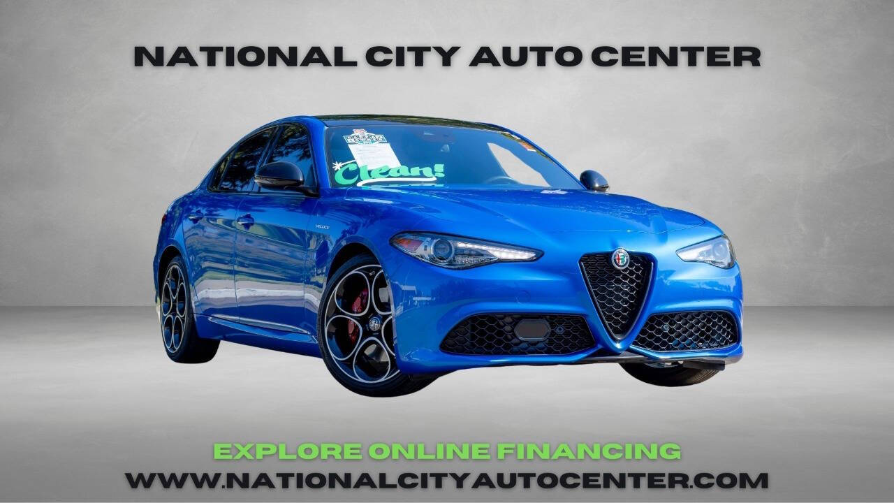 used 2022 Alfa Romeo Giulia Veloce 4dr Sedan