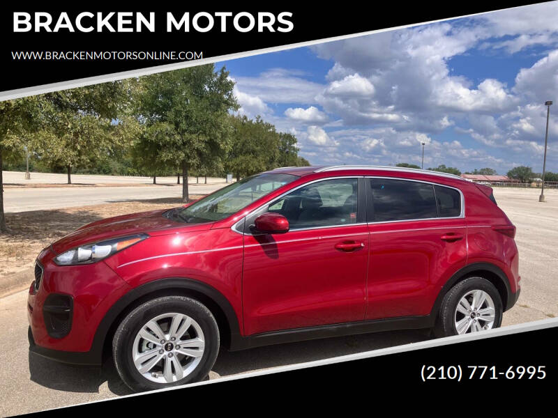 2017 Kia Sportage for sale at BRACKEN MOTORS in San Antonio TX