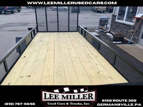 2025 Mentzer Custom Landscape Trailer