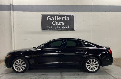 2014 Audi A6 for sale at Galleria Cars in Dallas TX