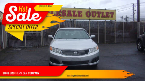 2009 Kia Optima for sale at LONG BROTHERS CAR COMPANY in Cleveland OH