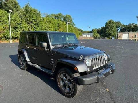 2016 Jeep Wrangler Unlimited for sale at Fournier Auto and Truck Sales in Rehoboth MA