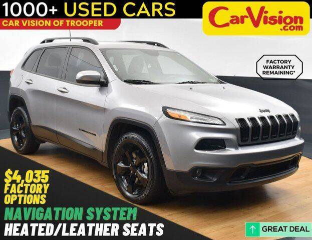2018 Jeep Cherokee for sale at Car Vision of Trooper in Norristown PA