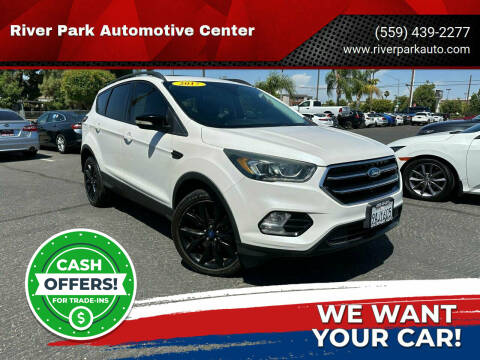 2017 Ford Escape for sale at River Park Automotive Center 2 in Fresno CA