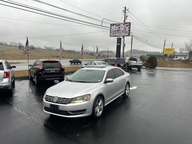 2014 Volkswagen Passat for sale at Mr. D's Automotive in Piney Flats TN