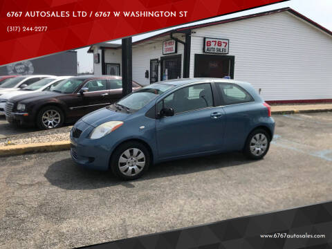 2009 Toyota Yaris Hatchback for sale at 6767 AUTOSALES LTD / 6767 W WASHINGTON ST in Indianapolis IN