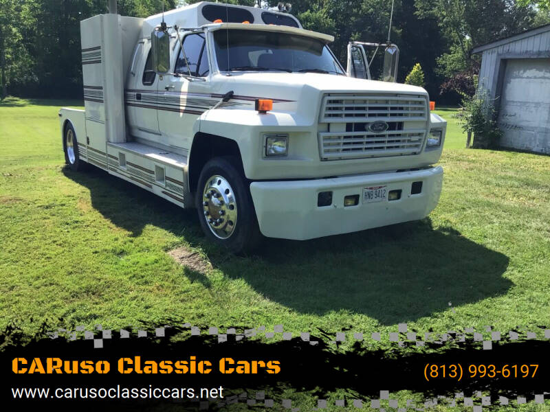 1989 Ford F-700 for sale at CARuso Classics Cars in Tampa FL