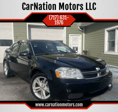 2012 Dodge Avenger for sale at CarNation Motors LLC - New Cumberland Location in New Cumberland PA