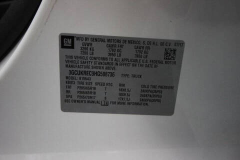 2017 Chevrolet Silverado 1500