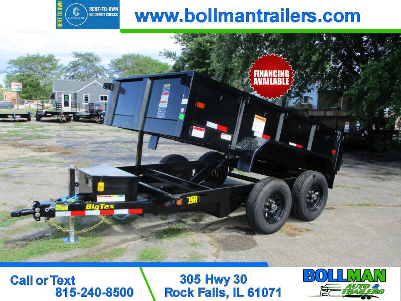 2024 Big Tex Trailer 10K 6X10' DUMP for sale at Bollman Auto & Trailers in Rock Falls IL