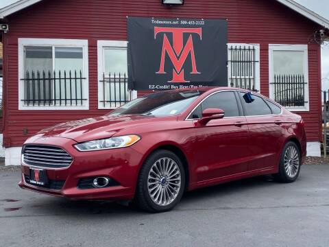 2014 Ford Fusion for sale at Ted Motors Co in Yakima WA