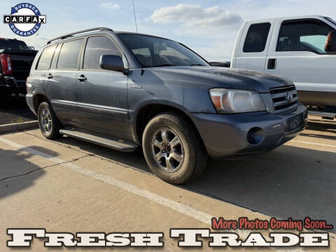 2004 Toyota Highlander for sale at Seth Wadley Chevy Perry in Perry OK