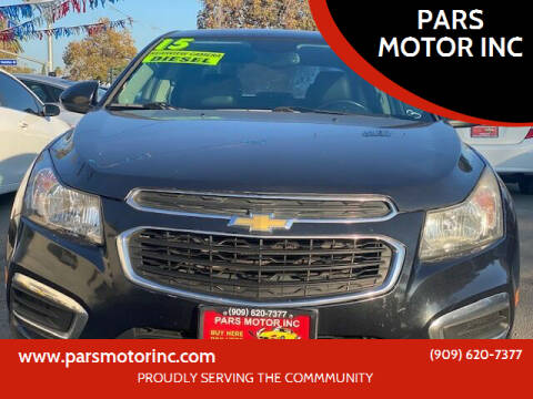 2015 Chevrolet Cruze for sale at PARS MOTOR INC in Pomona CA