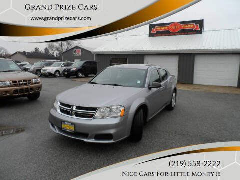 2014 Dodge Avenger for sale at Grand Prize Cars in Cedar Lake IN