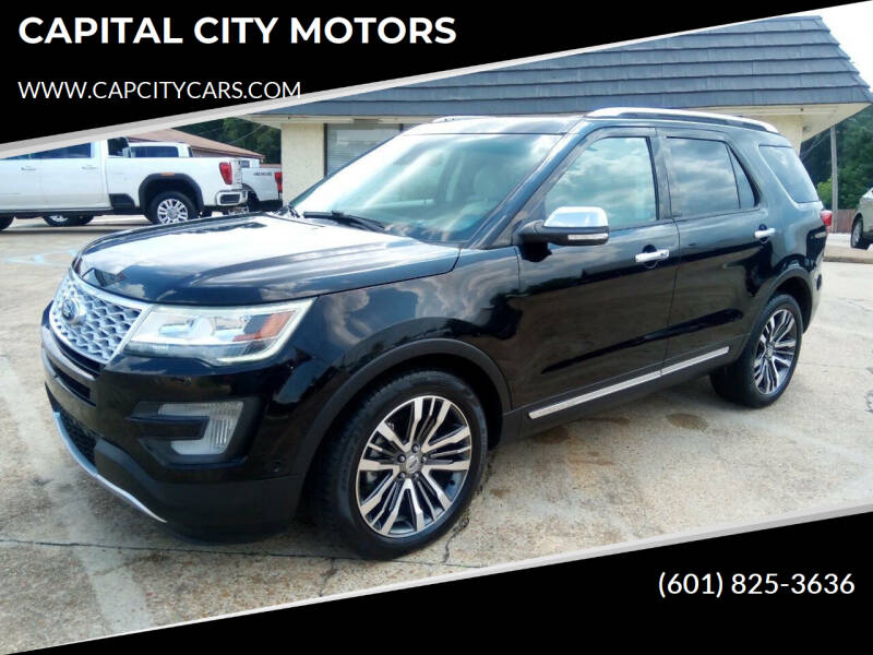 2016 Ford Explorer for sale at CAPITAL CITY MOTORS in Brandon MS