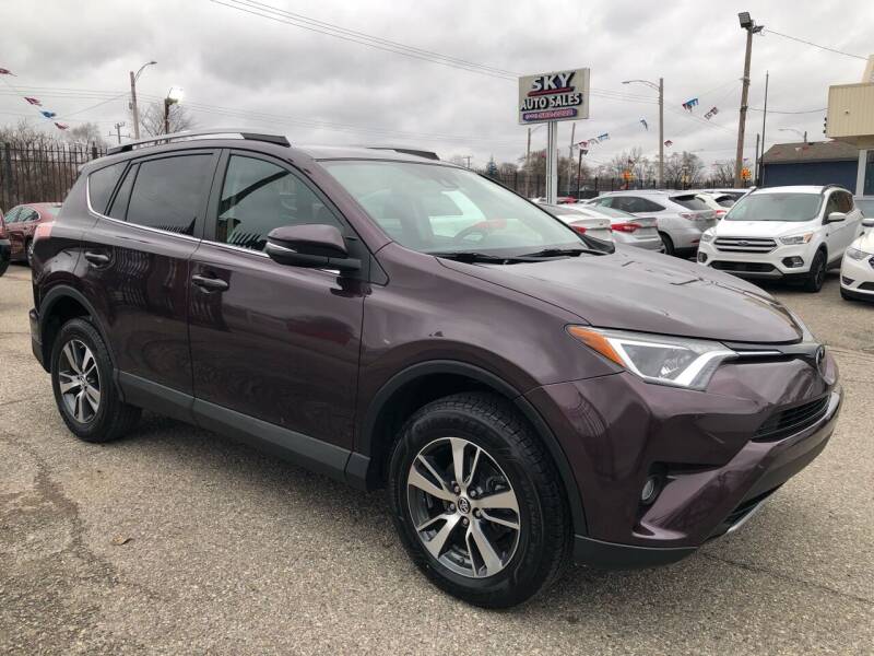 2018 Toyota RAV4 for sale at SKY AUTO SALES in Detroit MI