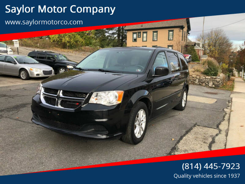 2014 Dodge Grand Caravan for sale at Saylor Motor Company in Somerset PA