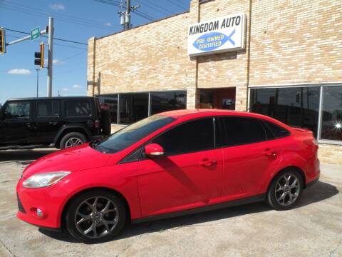 2014 Ford Focus for sale at Kingdom Auto Centers in Litchfield IL