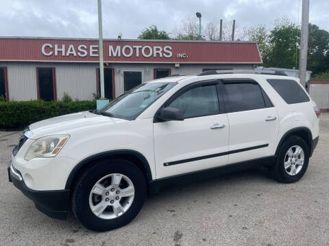 2010 GMC Acadia for sale at Chase Motors Inc in Stafford TX