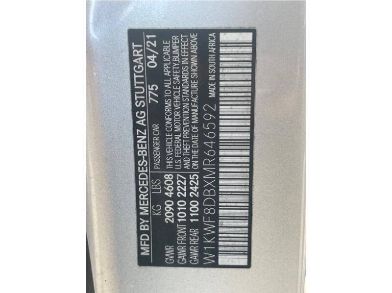 2021 Mercedes-Benz C-Class C 300