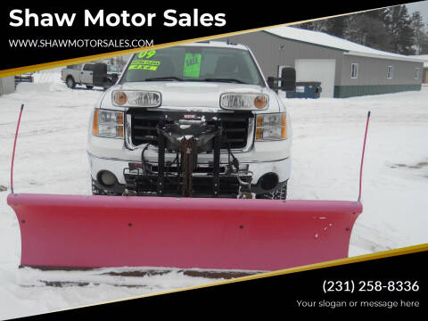 2009 GMC Sierra 1500 for sale at Shaw Motor Sales in Kalkaska MI