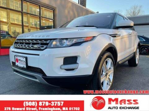 2013 Land Rover Range Rover Evoque for sale at Mass Auto Exchange in Framingham MA