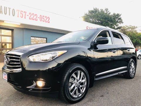 2014 Infiniti QX60 for sale at Trimax Auto Group in Norfolk VA