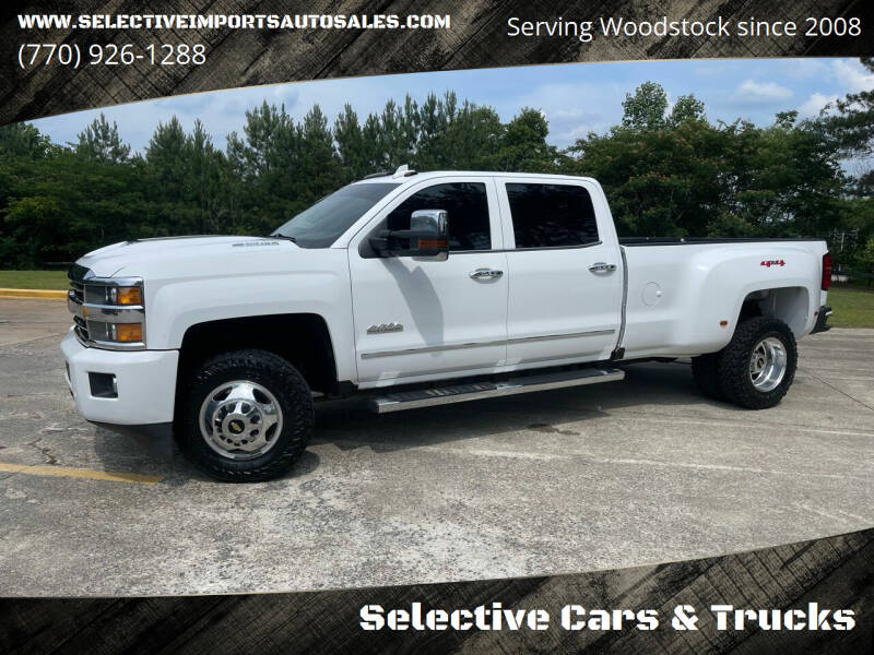 2019 Chevrolet Silverado 3500HD for sale at Selective Cars & Trucks in Woodstock GA