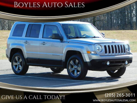 2016 Jeep Patriot for sale at Boyles Auto Sales in Jasper AL