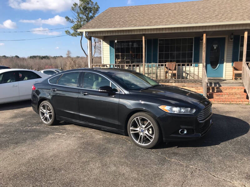 2015 Ford Fusion for sale at Billy's Auto Sales in Lexington TN