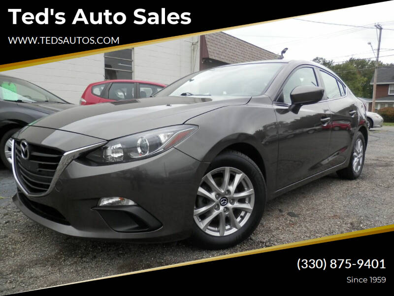 2014 Mazda MAZDA3 for sale at Ted's Auto Sales in Louisville OH