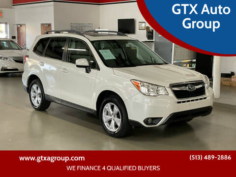 2016 Subaru Forester for sale at GTX Auto Group in West Chester OH