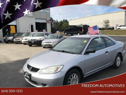 2004 Honda Civic for sale at Freedom Automotives/ SkratchHouse in Urbancrest OH