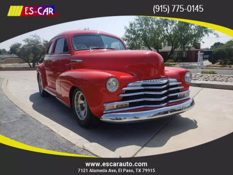 1948 Chevrolet Fleetmaster for sale at Escar Auto in El Paso TX