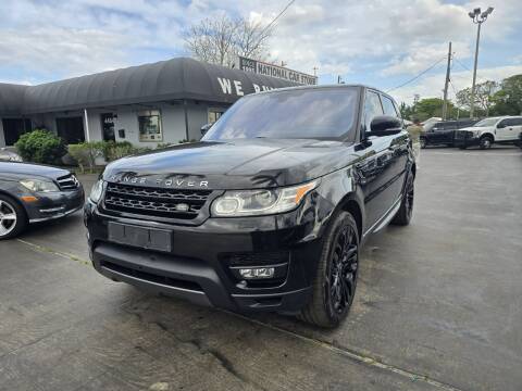 2016 Land Rover Range Rover Sport for sale at National Car Store in West Palm Beach FL