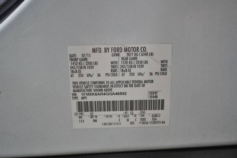 2016 Ford Explorer Police Interceptor Utility