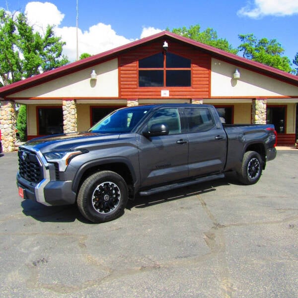 Used 2023 Toyota Tundra SR5 with VIN 5TFLA5EC4PX013460 for sale in Sheridan, WY