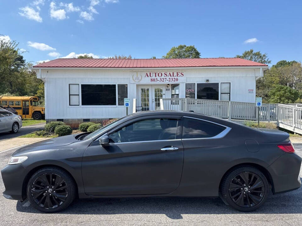 2016 Honda Accord for sale at First Place Auto Sales LLC in Rock Hill, SC