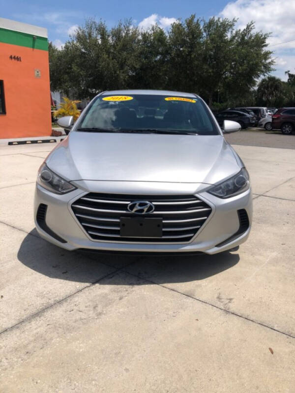 2018 Hyundai Elantra for sale at Galaxy Auto Service, Inc. in Orlando FL