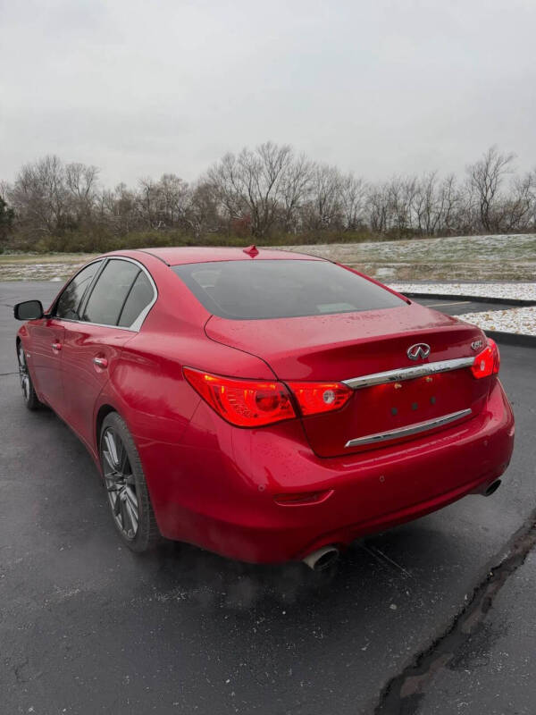 2017 Infiniti Q50 Red Sport 400