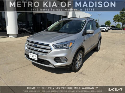 2018 Ford Escape for sale at Metro Kia of Madison in Madison WI