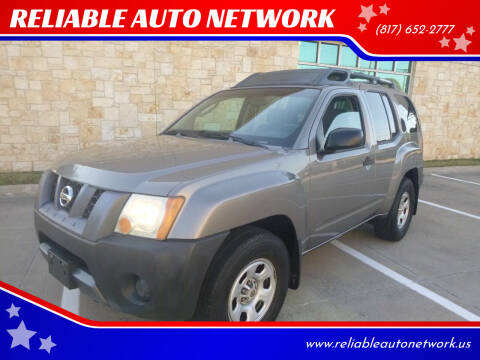 2006 Nissan Xterra for sale at RELIABLE AUTO NETWORK in Arlington TX