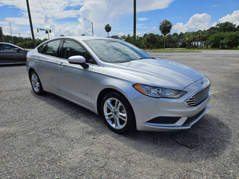 2018 Ford Fusion Hybrid for sale at Access Motors Sales & Rental in Mobile AL