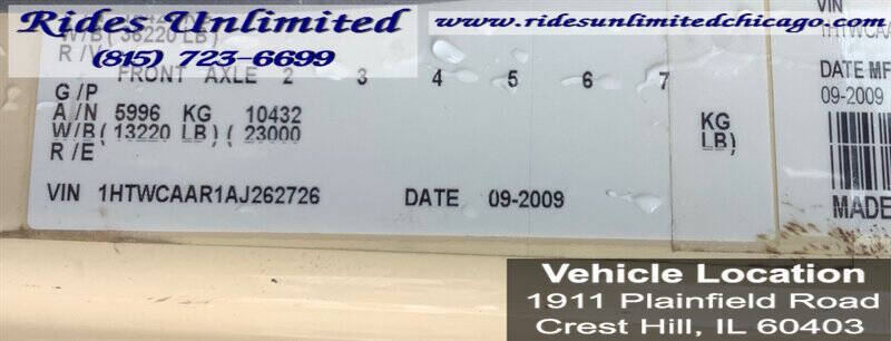 2010 International WorkStar 7400
