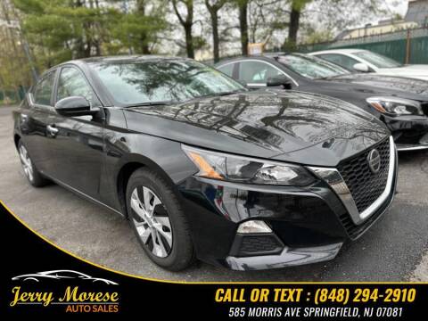 2022 Nissan Altima for sale at Jerry Morese Auto Sales LLC in Springfield NJ