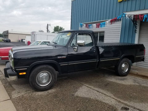 1991 Dodge RAM 250 for sale at CENTER AVENUE AUTO SALES in Brodhead WI