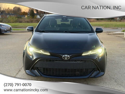 2021 Toyota Corolla Hatchback for sale at Car Nation, INC in Bowling Green KY